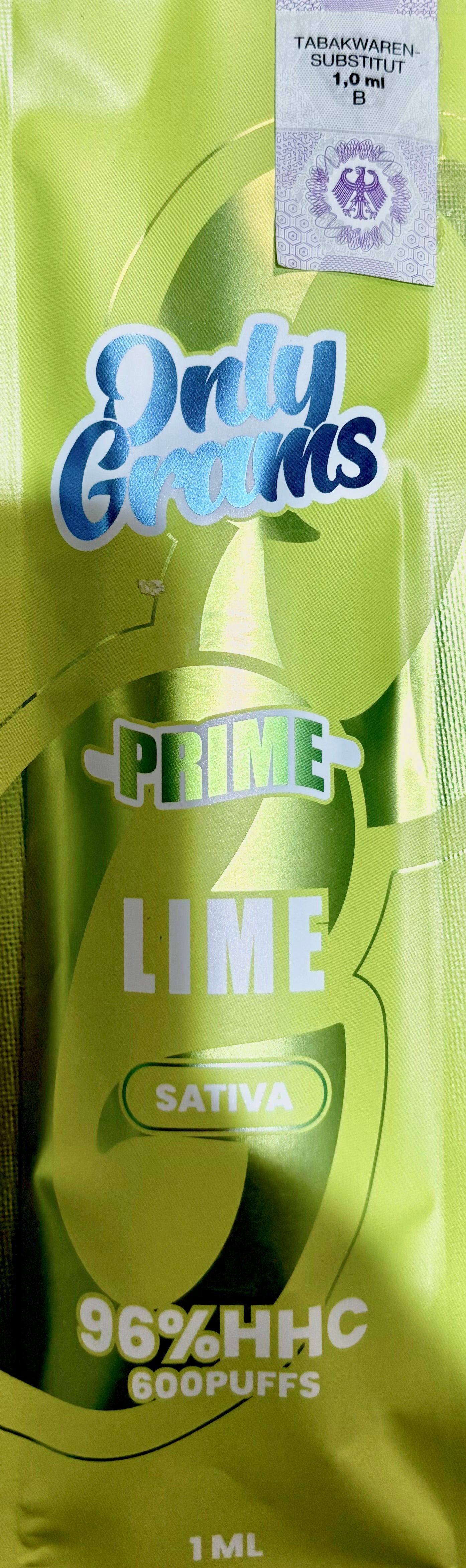 Only Grams Lime 96% HHC