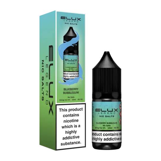 Elux Legend Nicotine salt Blueberry bubblegum