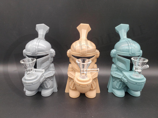 Cartoon Character Silicone Bong - Angry Patrick Star