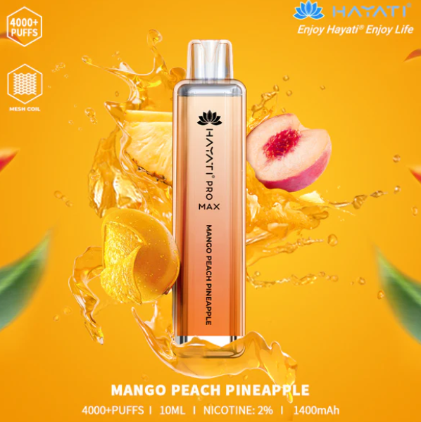 Hayati® Pro Max Mango Peach Pineapple
