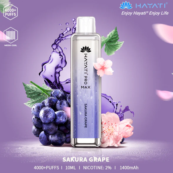 Hayati® Pro Max Sakura Grape