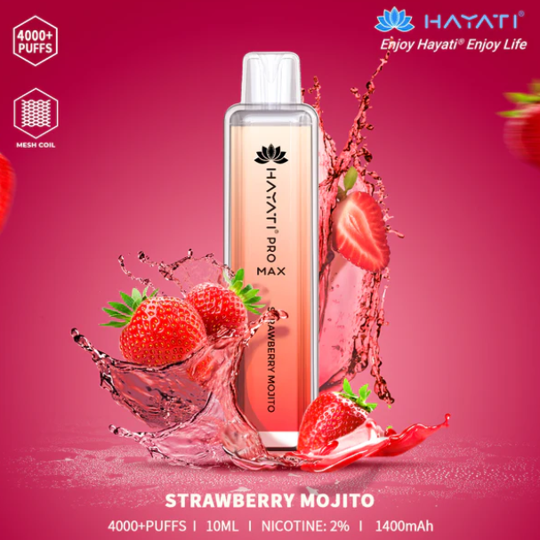 Hayati® Pro Max Strawberry Mojito