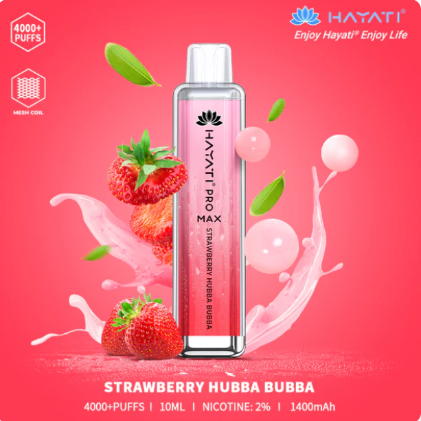 Hayati® Pro Max Strawberry Hubba Bubba