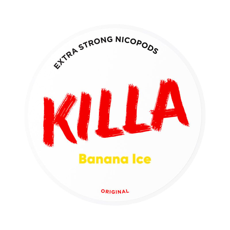 BANANA ICE - NICOTINE POUCH - KILLA - 10 Pack