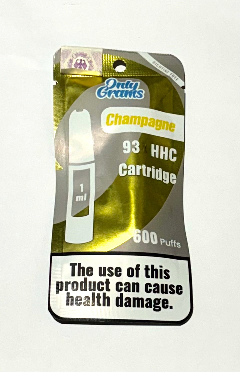 Only Grams Cartridge Champagne 93% HHC