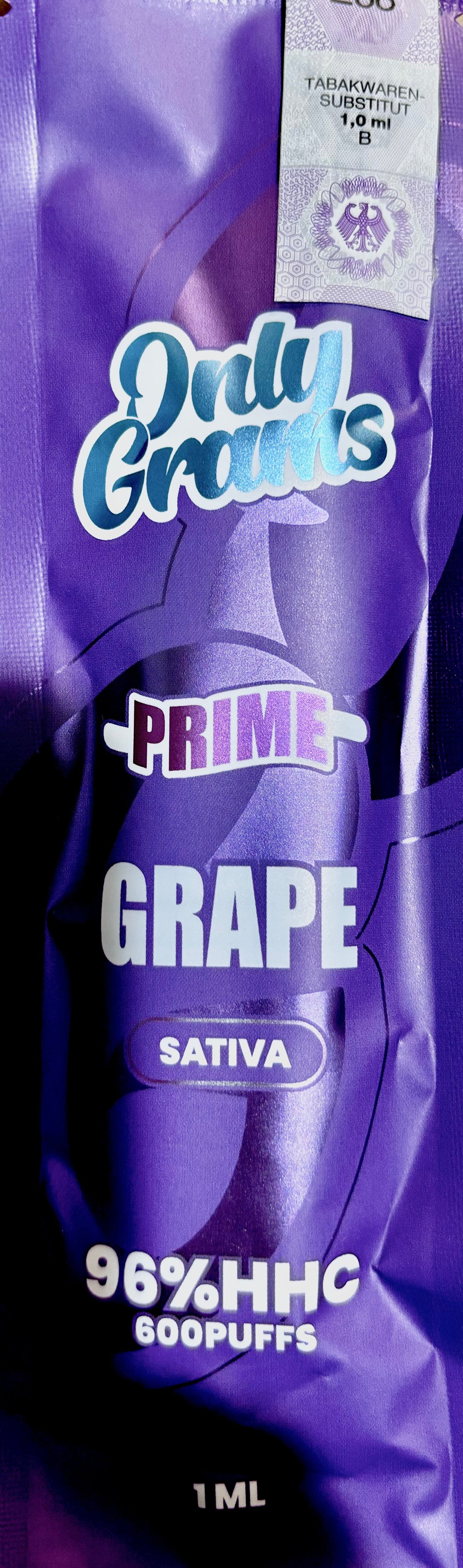 Only Grams Grape 96% HHC