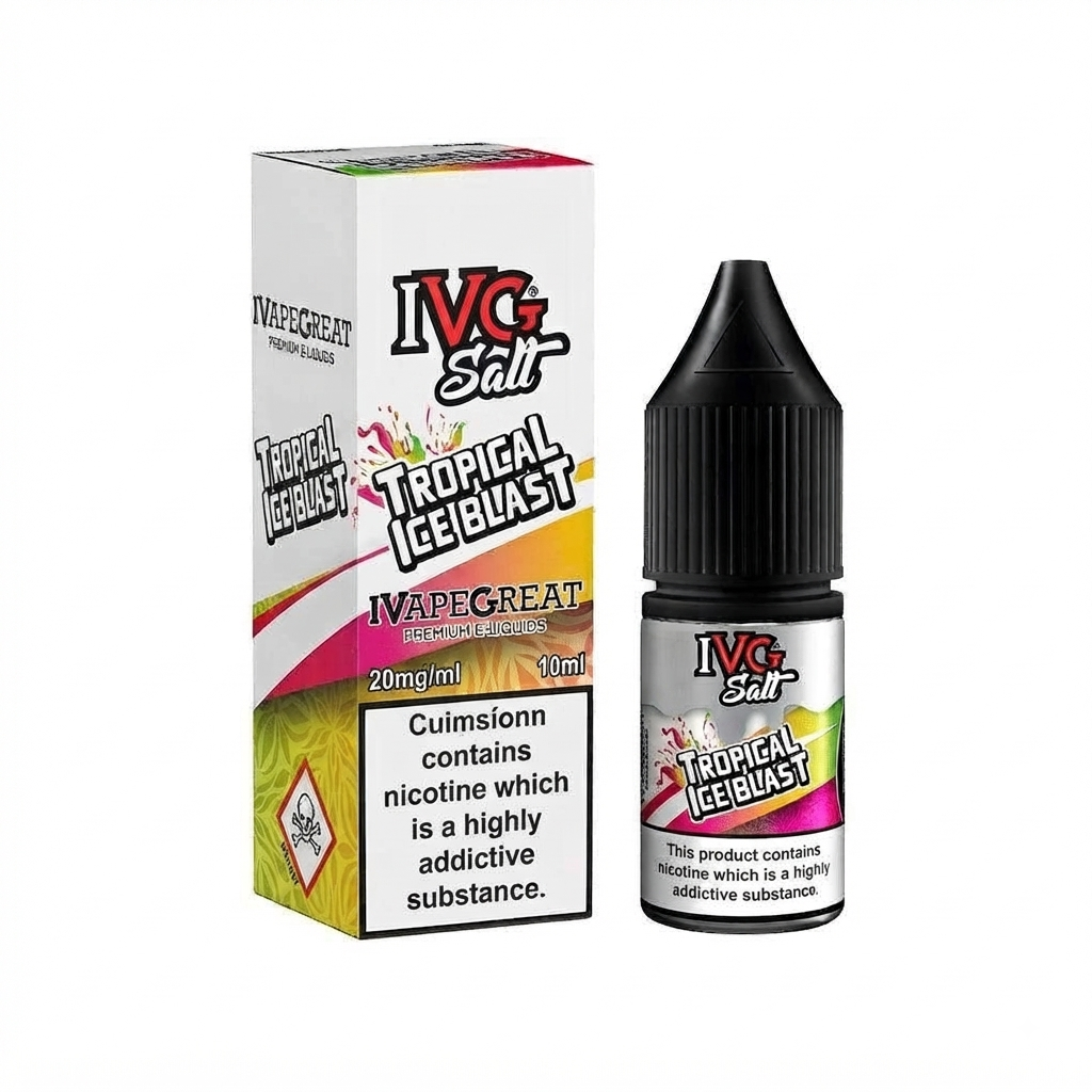 TROPICAL ICE BLAST - IE - IVG SALT - 20mg LIQUID - 10 PACK