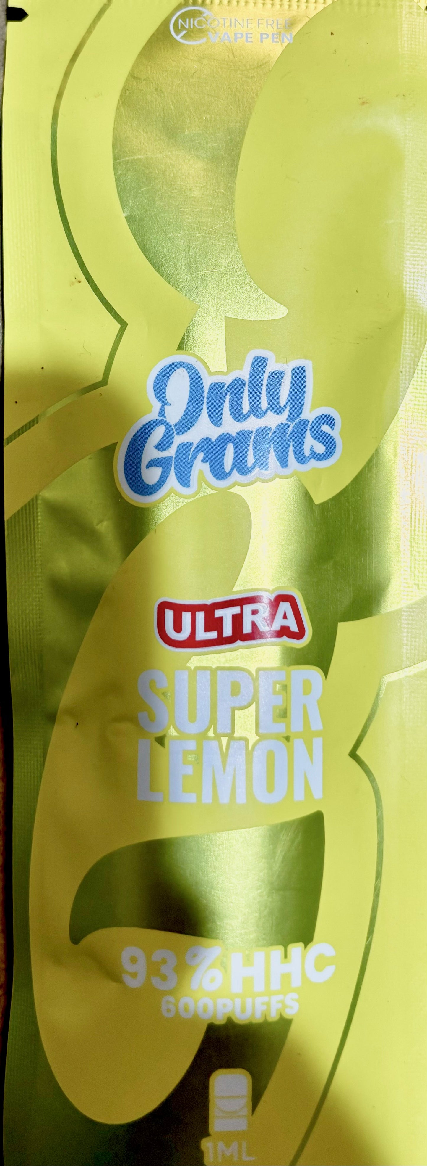 Only Grams Super Lemon 96% HHC