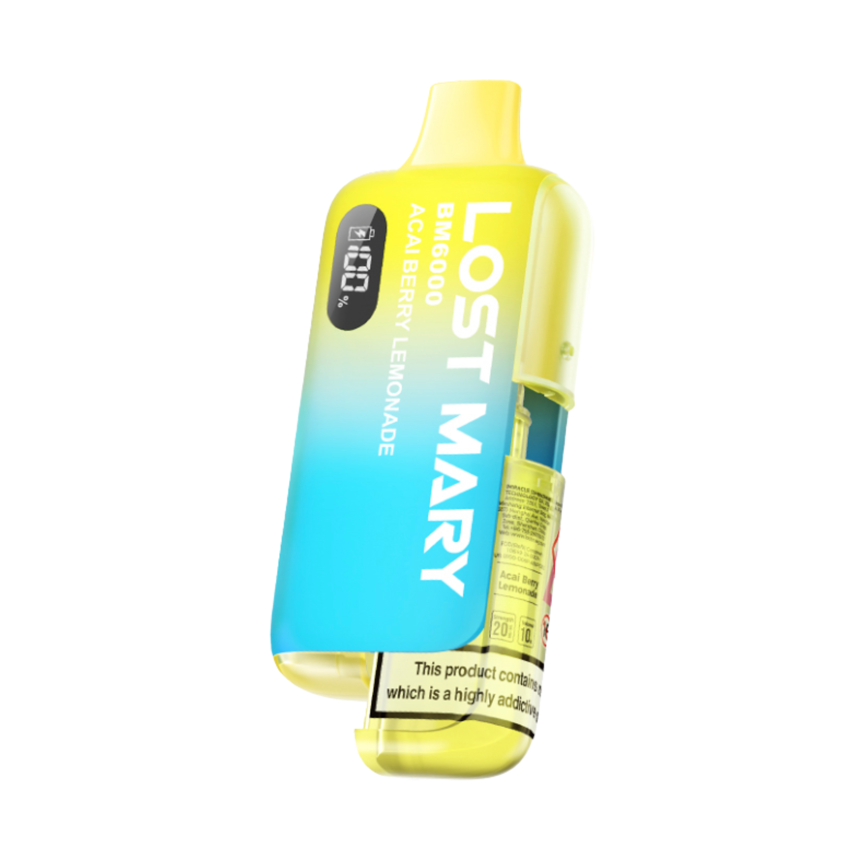 BM6000 UK Disposable Acai Berry Lemonade