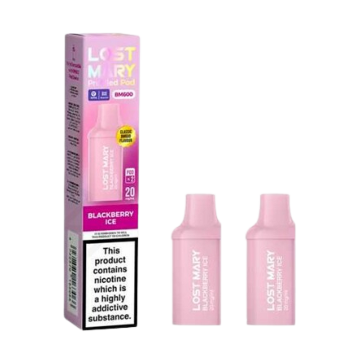 Lost Mary BM600 Blackberry Ice (Pack of 10)