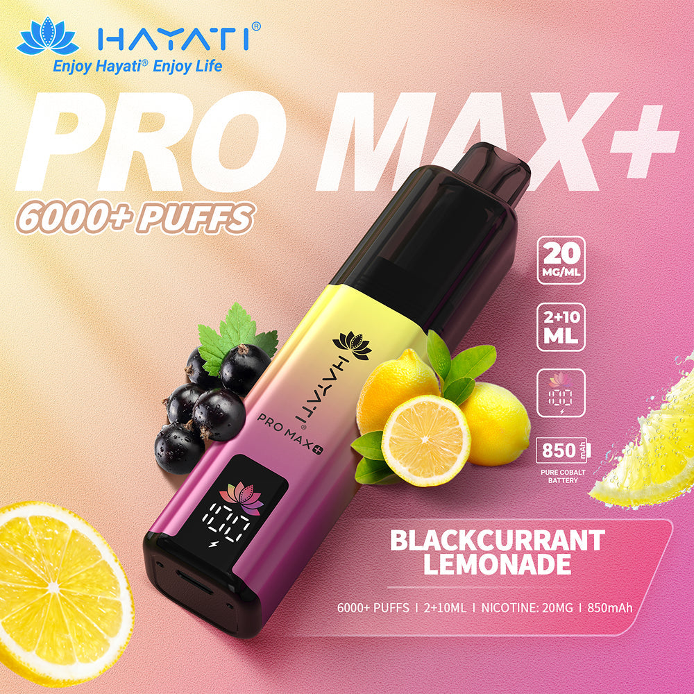 Hayati Pro Max+ 6000 Blackcurrant Lemonade