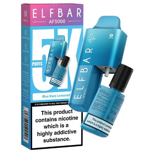 Blue Razz Lemonade – ELFBAR AF5000 DISPOSABLE POD
