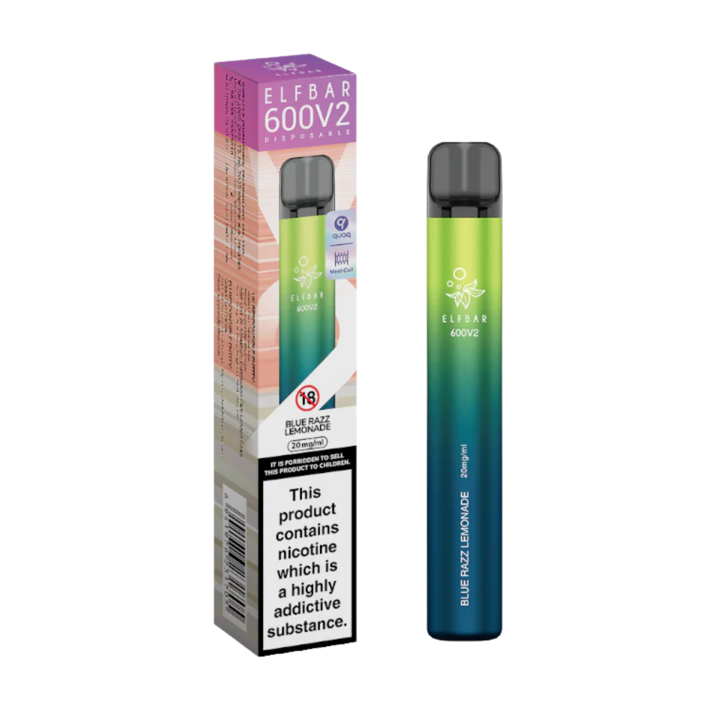 Elfbar V2 Blue Razz Lemonade