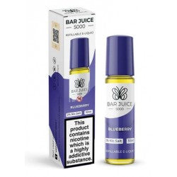 Blueberry Nic Salt E-Liquid by Bar Juice 5000