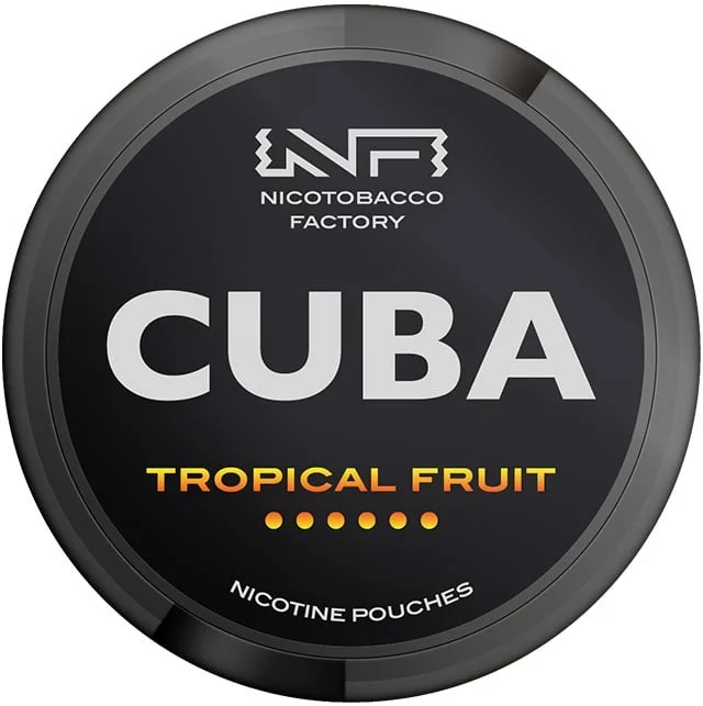 Cuba Black Tropical Fruit Strong 66MG