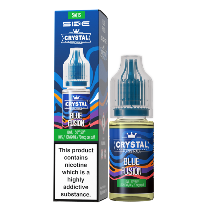 Crystal Nic Salts - Blue Fusion - 10ml