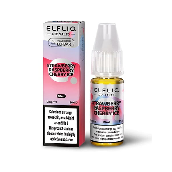 ElfLiq Strawberry Rasp Cherry Ice 10ml