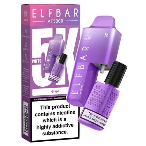 Grape – ELFBAR AF5000 DISPOSABLE POD