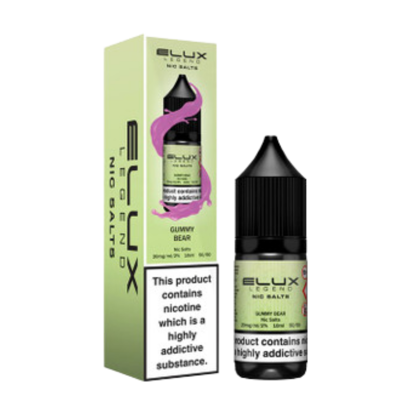 Elux Liq Grape Gummy Bear