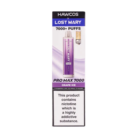 Lost Mary Promax 7000 Grape Ice (Pack Of 10)