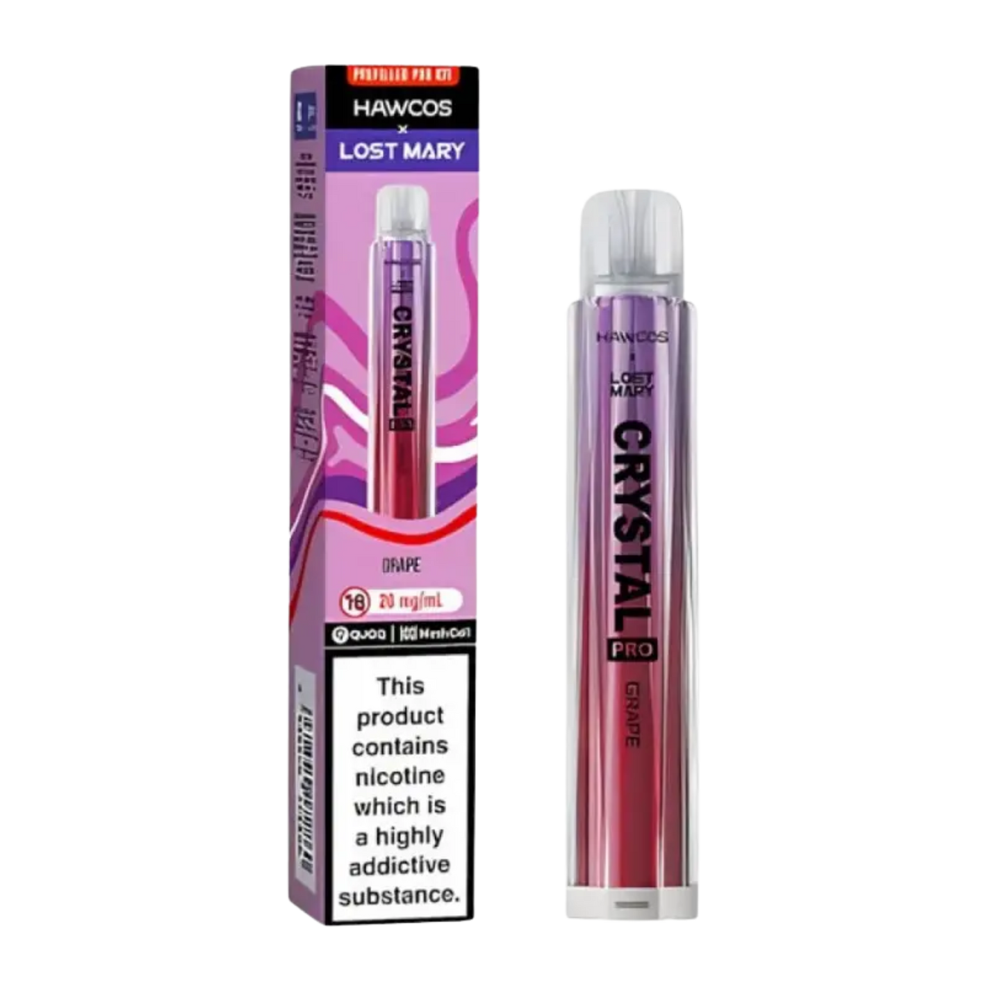 Lost Mary x Hawcos 600 Grape