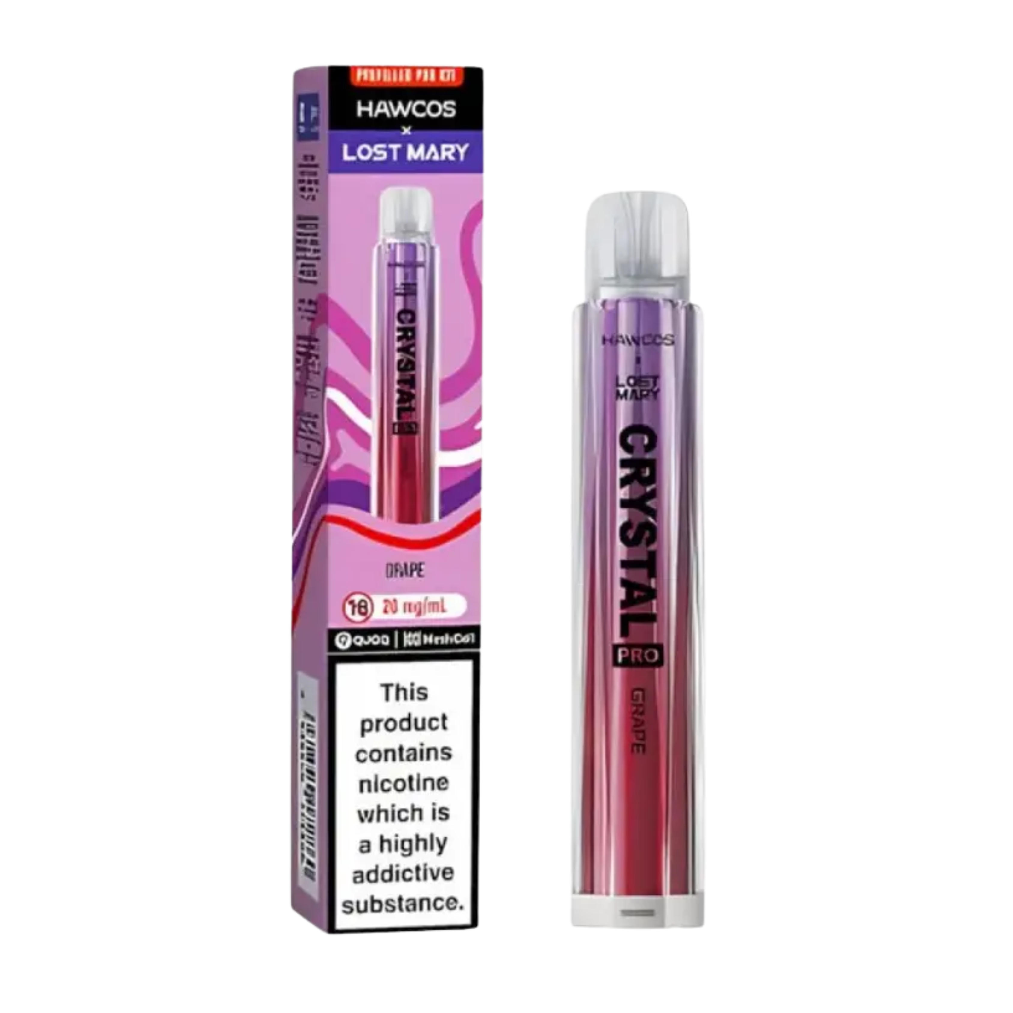 Lost Mary x Hawcos 600 Grape