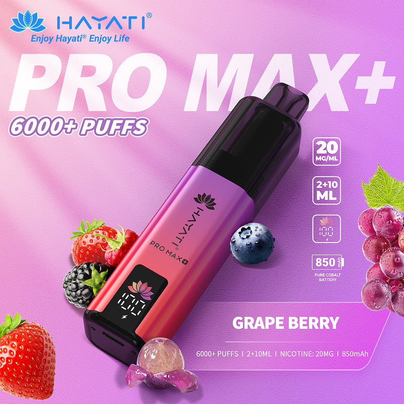 Hayati Pro Max+ 6000 Grape Berry