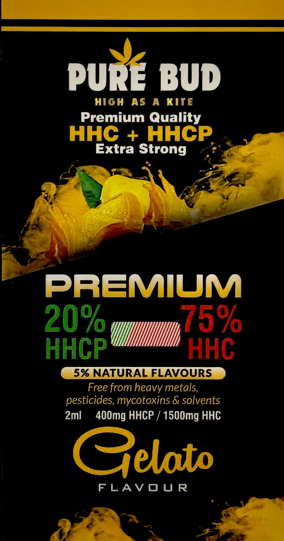 Pure Bud Gelato HHC+HHCP
