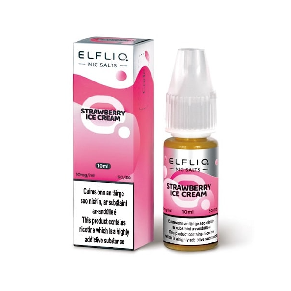 ElfLiq Strawberry Ice Cream 10ml
