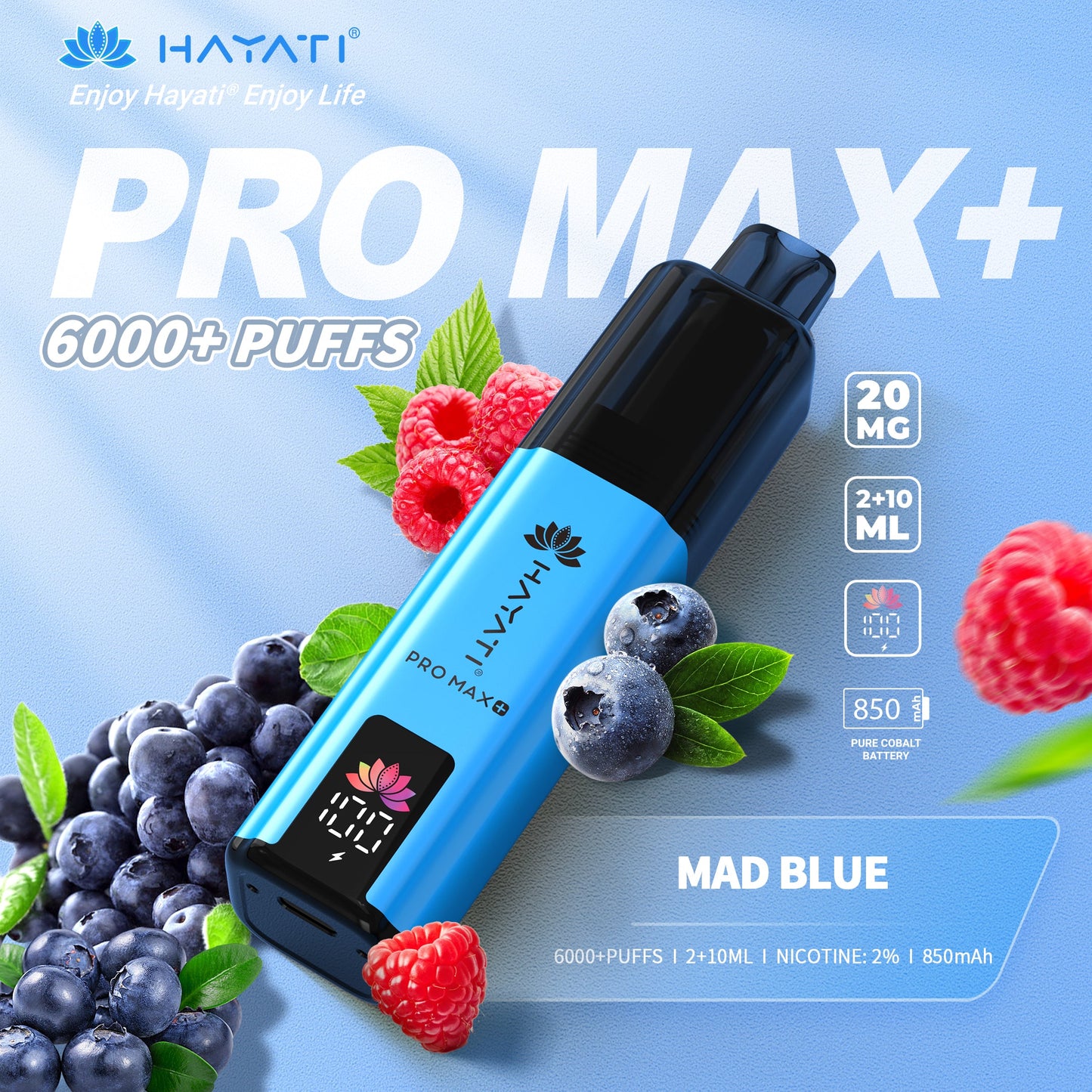Hayati Pro Max+ 6000 Mad Blue