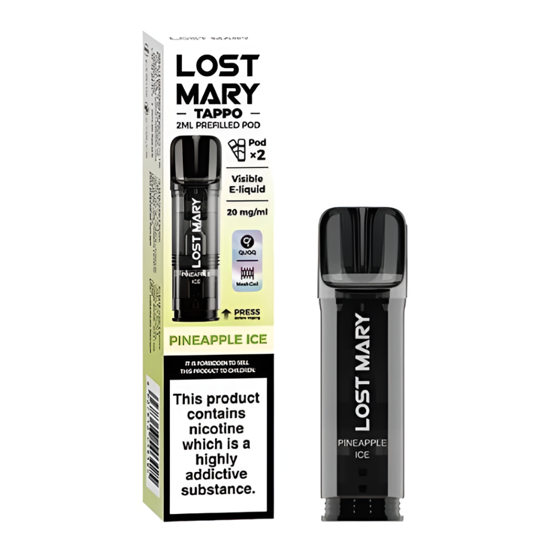 Lost Mary Tappo Pods Pineapple Ice (Pack Of 10)
