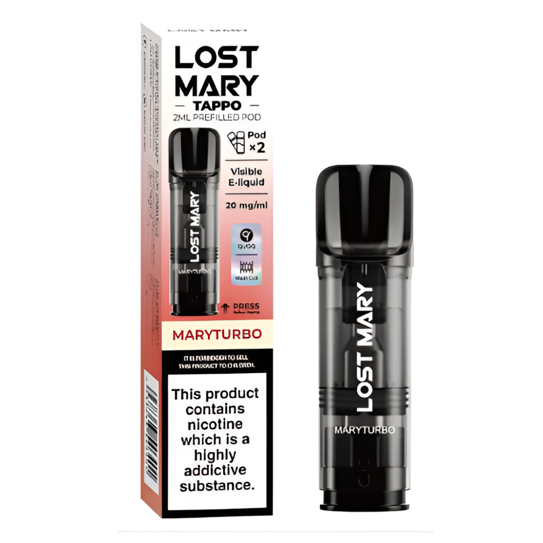 Lost Mary Tappo Pods Mary Turbo (Pack Of 10)