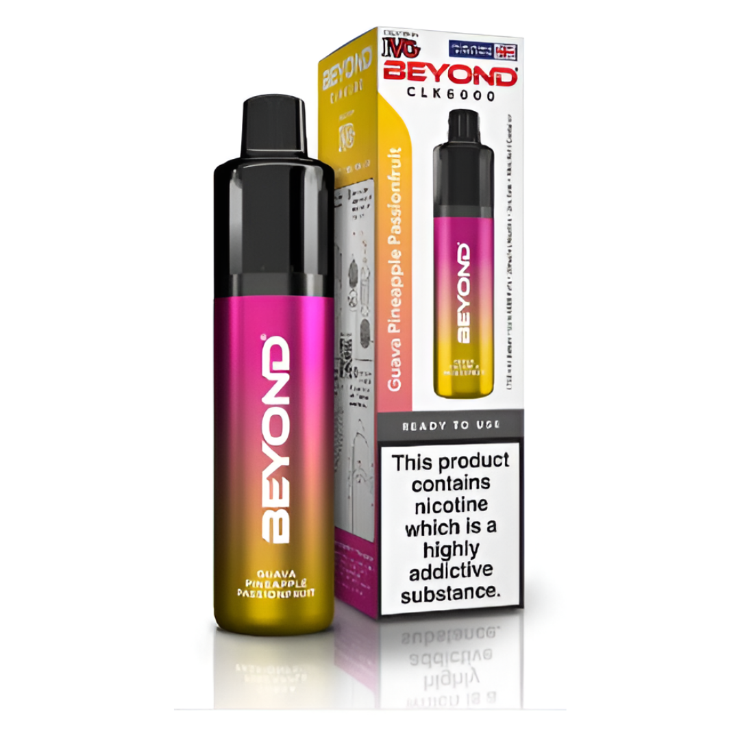 IVG Beyond Clk 6000 Guava Pineapple Passionfruit (Pack Of 5)