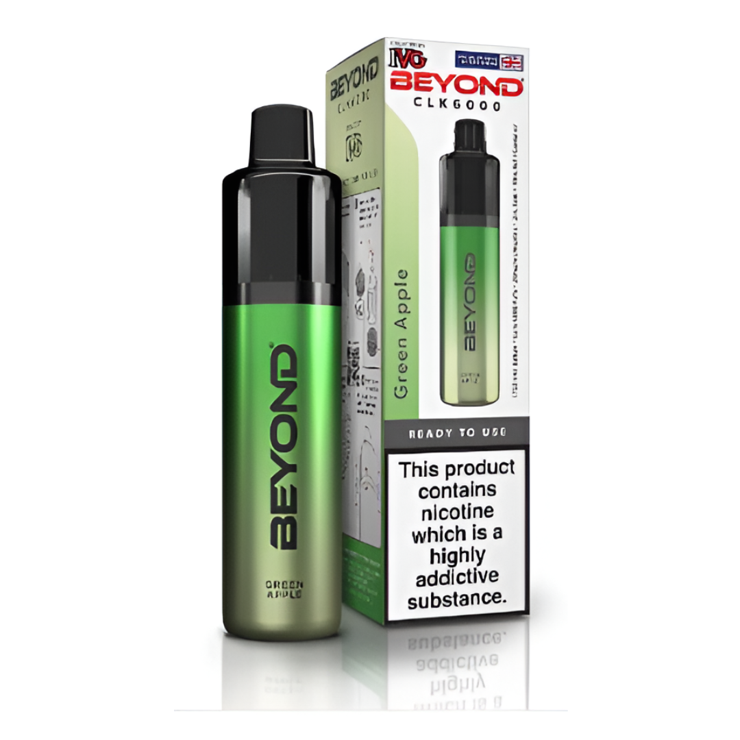 IVG Beyond Clk 6000 Green Apple (Pack Of 5)
