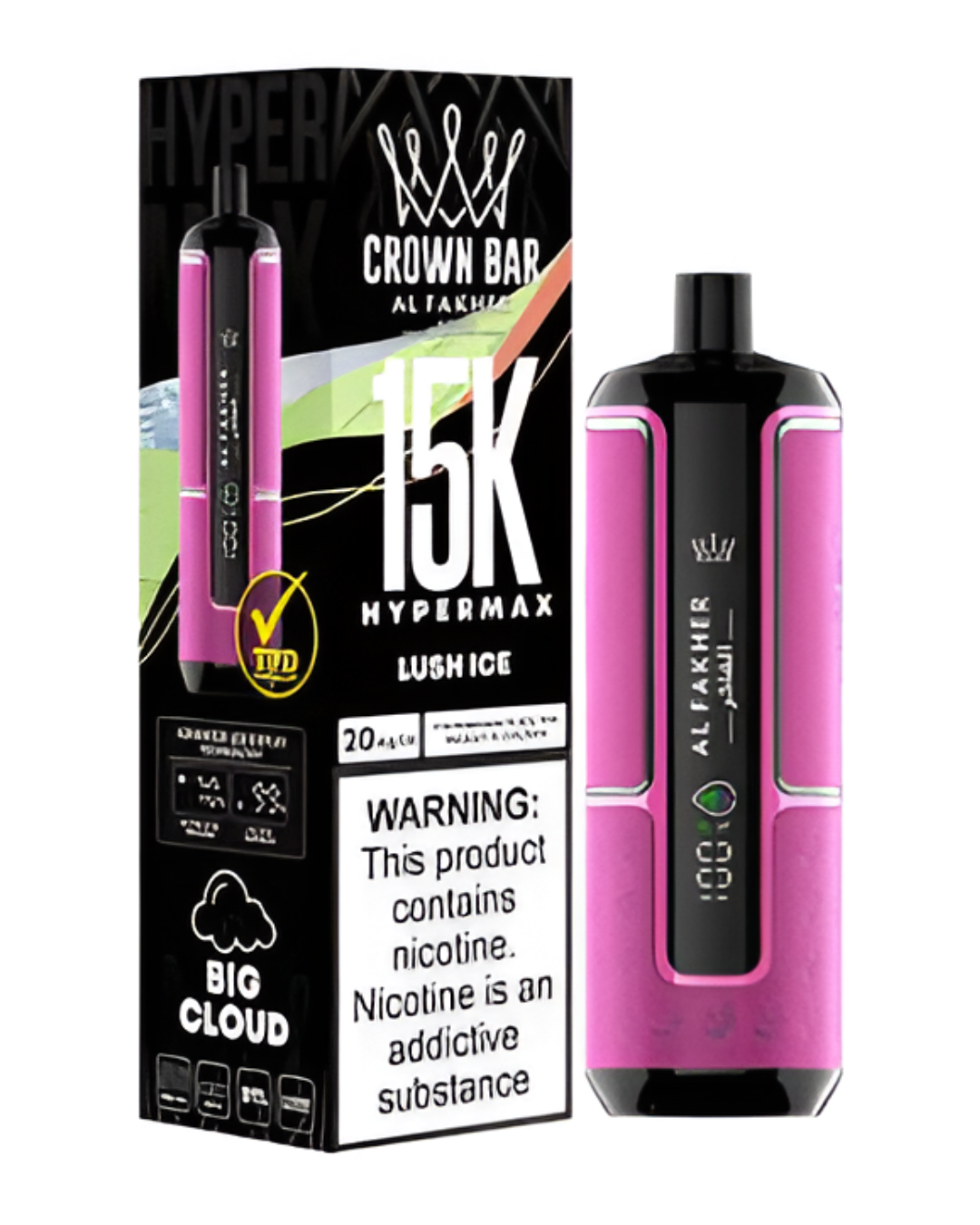 Crown Bar 15000 Lush Ice
