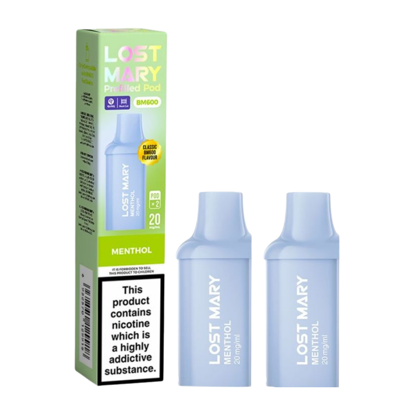 Lost Mary BM600 Menthol (Pack of 10)