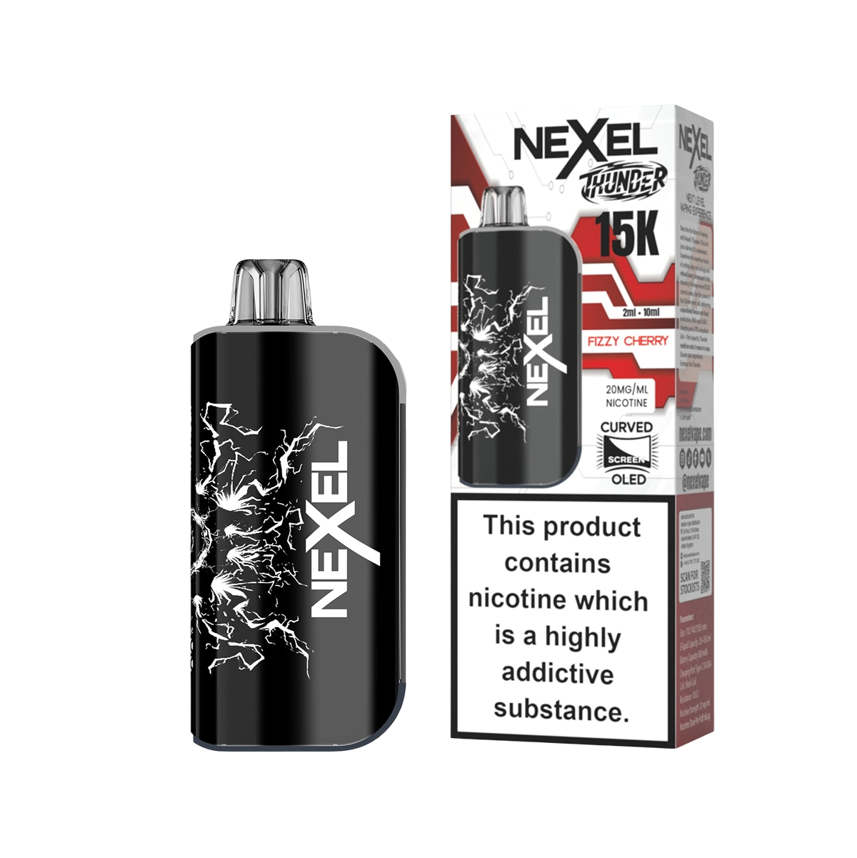 Nexel 15K Pod - Fizzy Cherry
