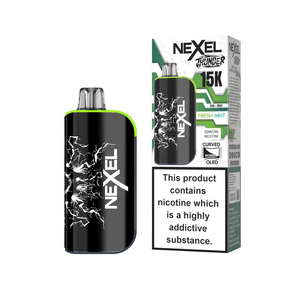 Nexel 15K Pod - Fresh Mint