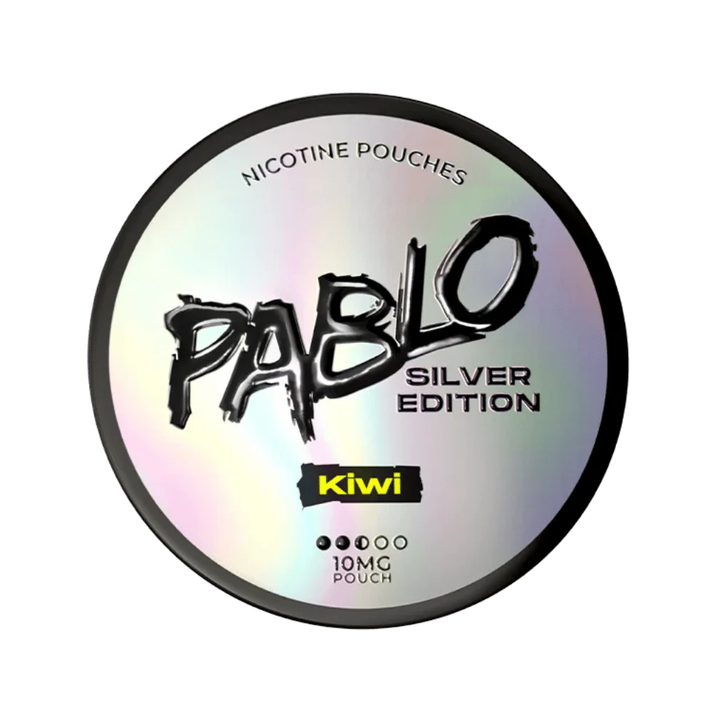 Pablo Silver Edition Flavor 10MG Pack Of 10 Kiwi