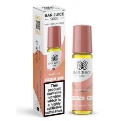 Peach Ice Nic Salt E-Liquid by Bar Juice 5000