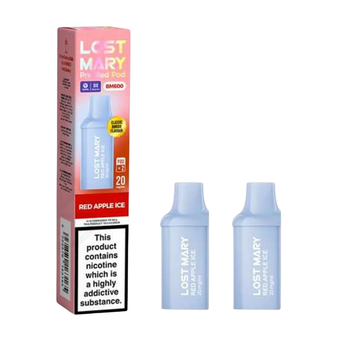 Lost Mary BM600 Red Apple Ice (Pack of 10)