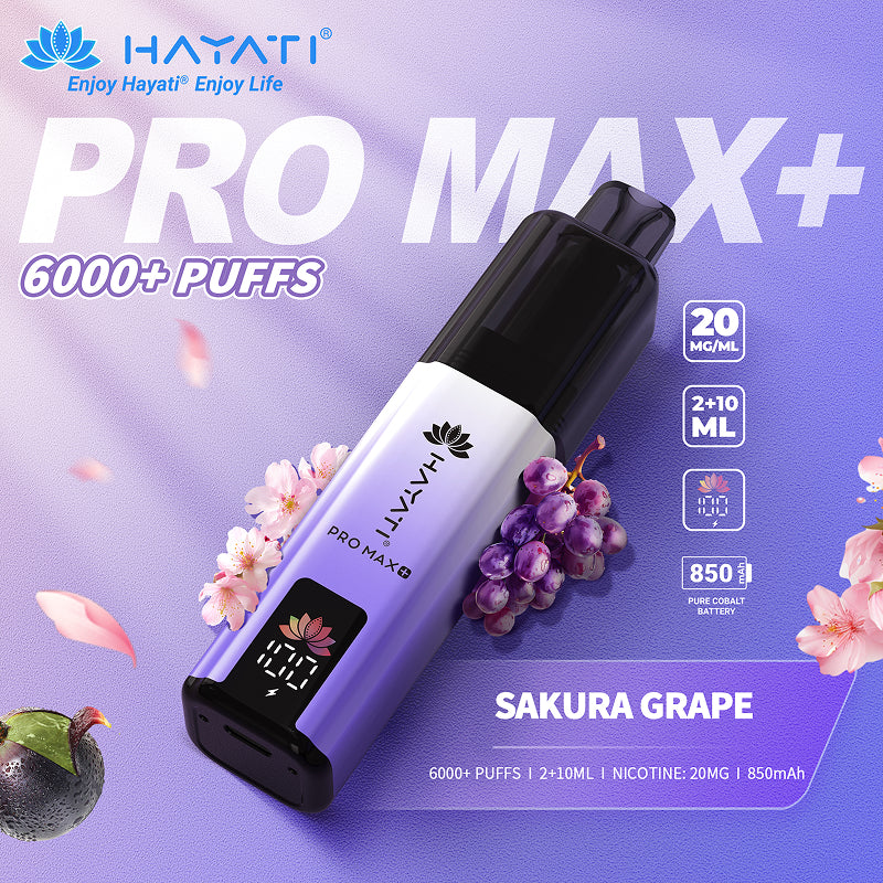 Hayati Pro Max+ 6000 Sakura Grape
