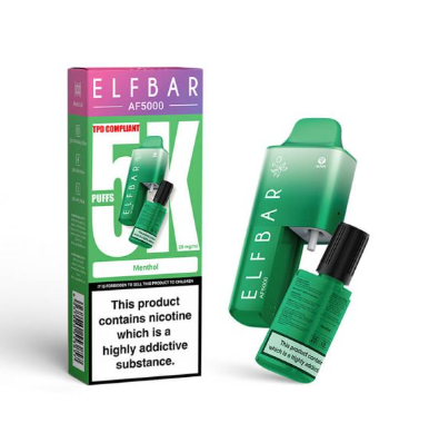 MENTHOL- ELFBAR AF5000 DISPOSABLE POD
