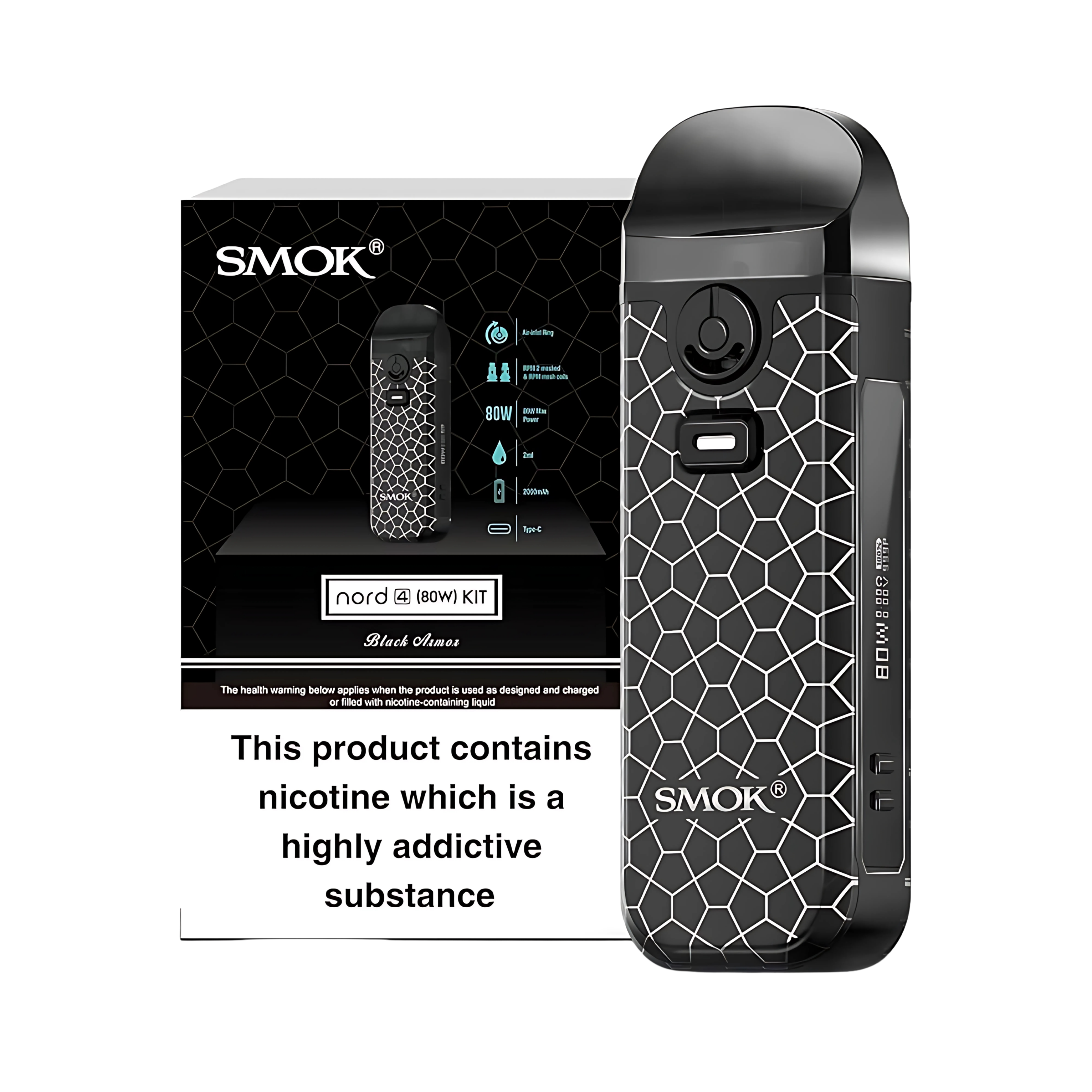 Smok Nord 4 Kit Black Armor