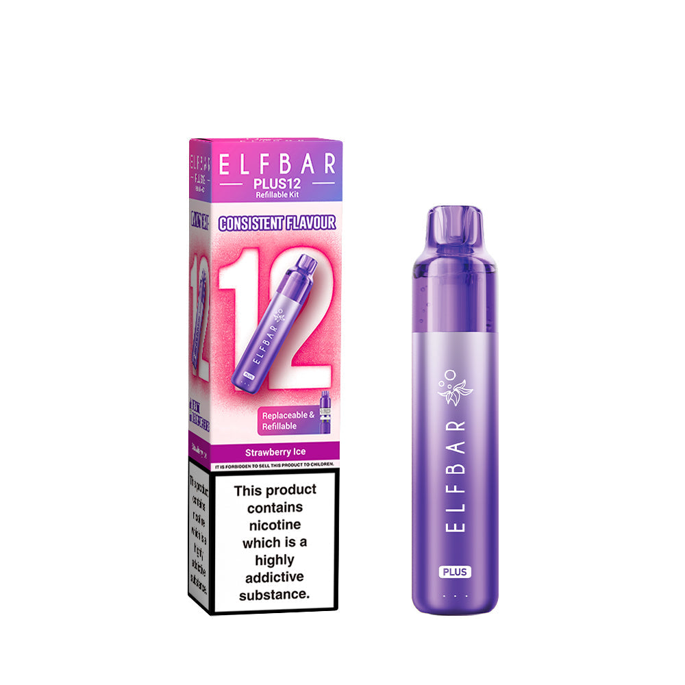 Elfbar Plus 12K Kit - Strawberry Ice