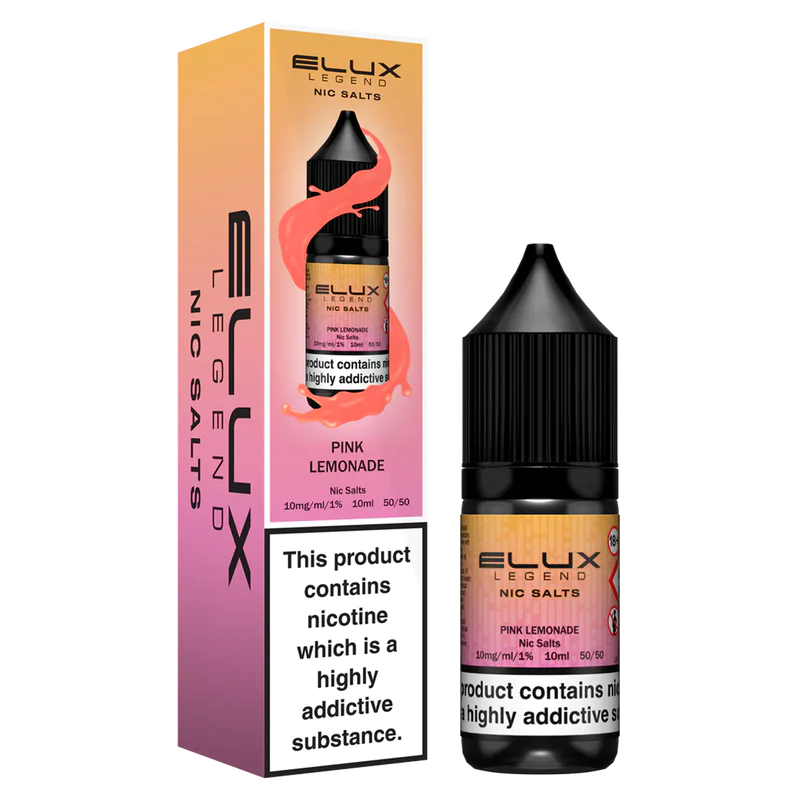 PINK LEMONADE - ELUX LEGEND - 10mg LIQUID - 10 PACK