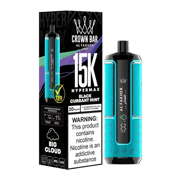 Crown Bar 15000 Blackcurrent Mint