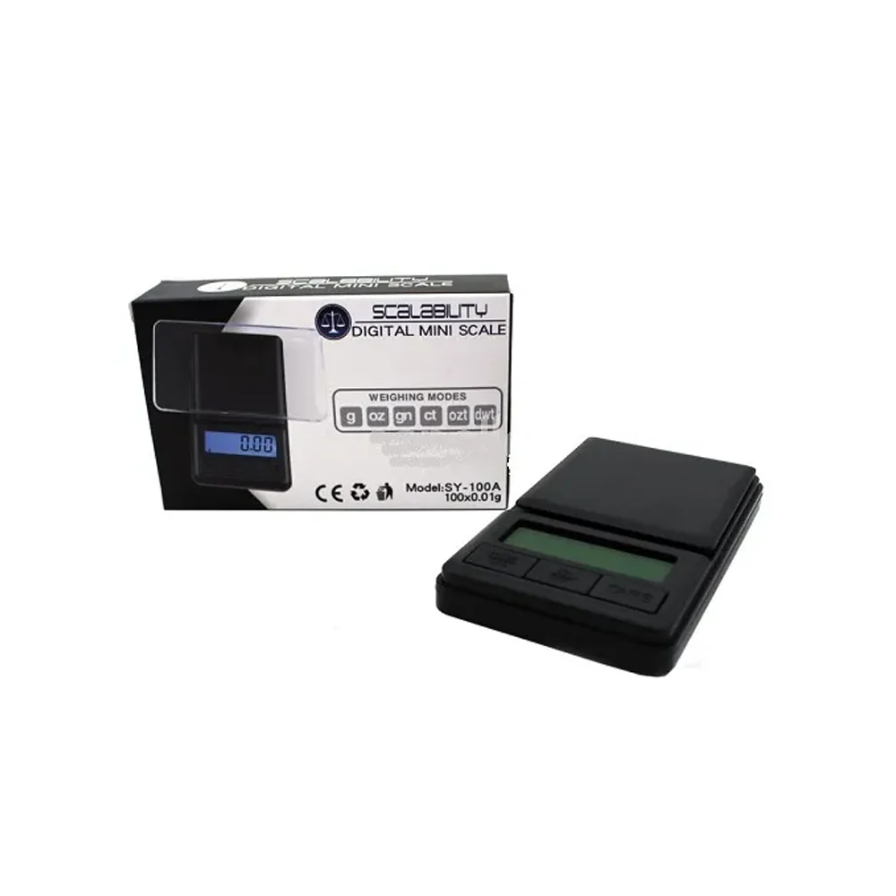 SY-100C - 100gx0.01g - DIGITAL MINI SCALE - SCALABLITY