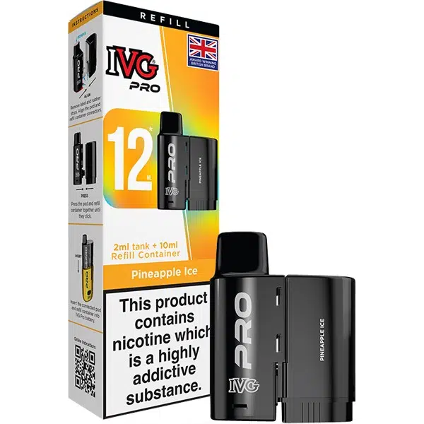 PINEAPPLE ICE - UK - IVG PRO POD - 5 Pack