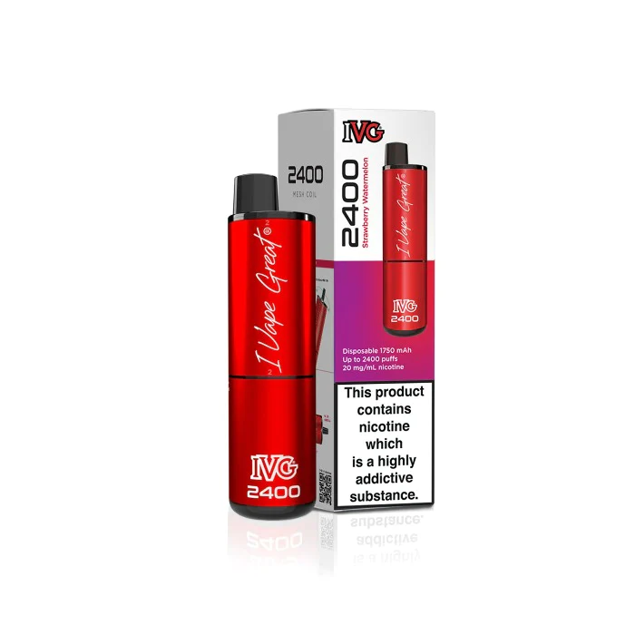 STRAWBERRY WATERMELON IVG 2400 IE - 5 PACK